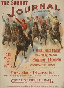 The Sunday journal. June 96, c1893 - 1897. Creator: Unknown
