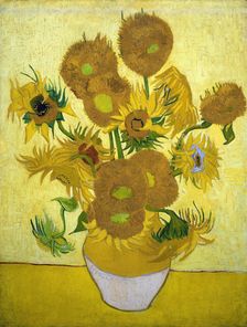 The Sunflowers, 1889. Artist: Gogh, Vincent, van (1853-1890)