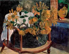The Sunflowers 1901. Artist: Paul Gauguin