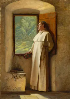 The Sunlight, 1890s. Creator: Ture Nikolaus Cederström (Swedish, 1843-1924)