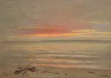 The Sunset Glow, about 1921. Creator: Otto Stark