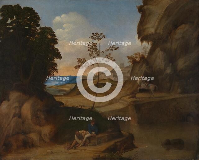 The Sunset (Il Tramonto), 1506-1510. Artist: Giorgione (1476-1510)