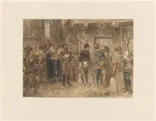 The suspicious house, 1868. Creator: Charles Rochussen