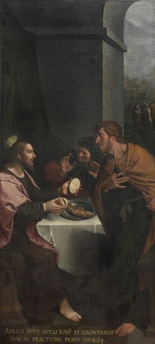 The Supper at Emmaus, 1589-1596. Creator: Ambrosius Francken I