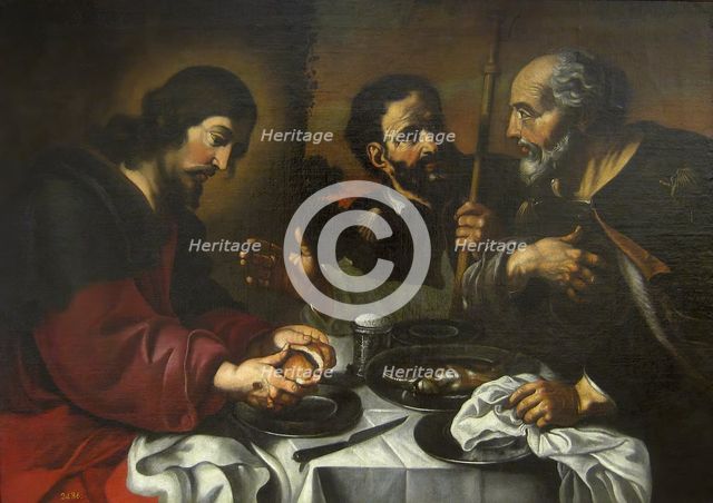 The Supper at Emmaus, 1601. Creator: Unknown.