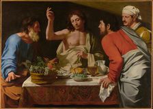 The Supper at Emmaus, about 1615-1625. Creator: Bartolomeo Cavarozzi