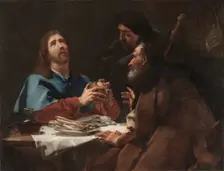 The Supper at Emmaus, c. 1720. Creator: Giovanni Battista Piazzetta (Italian, 1682-1754)