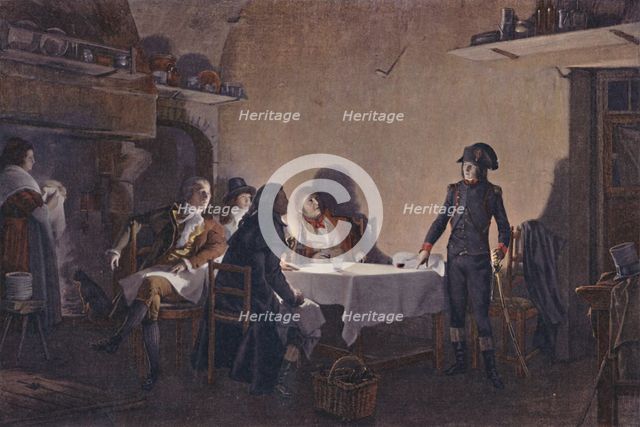 'The Supper of Beaucaire', 1793, (1896). Artist: Unknown.
