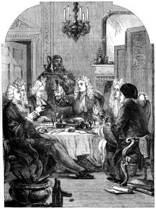 The supper party at St John's, Windsor 18th century, (19th century)
