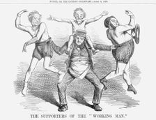 The Supporters of the "Working Man" 1859. Creator: Unknown