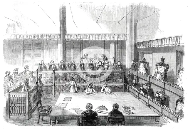 The Supreme Court of Madras, 1860. Creator: Unknown.