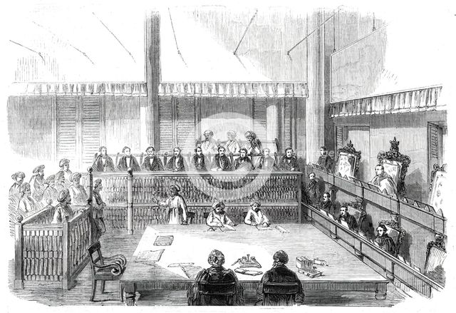 The Supreme Court of Madras, 1860. Creator: Unknown.