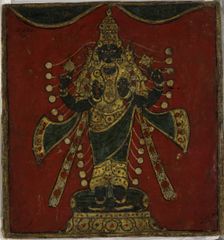 The Supreme Being of Hindu Cosmology, 1800. Creator: Anon