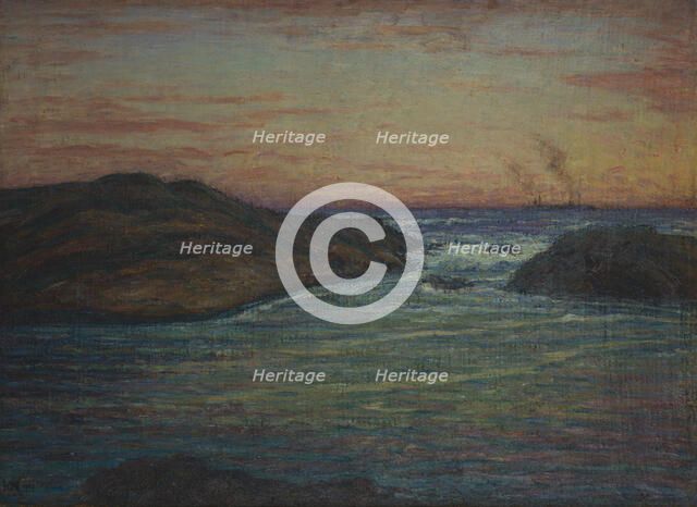 The Surf, 1907. Creator: Karl Nordström.