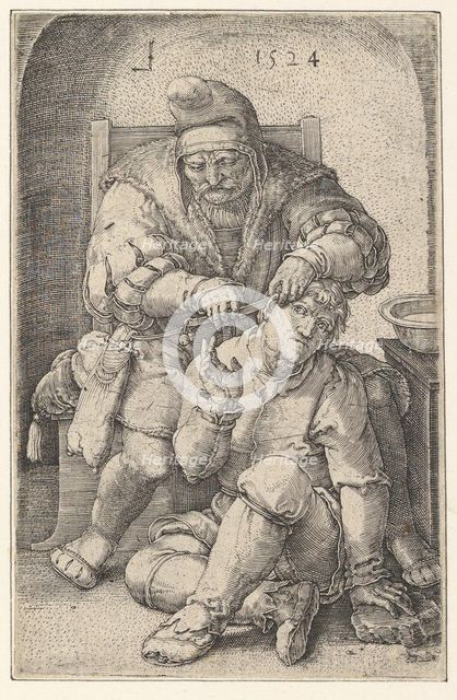 The Surgeon, 1524. Creator: Lucas van Leyden.