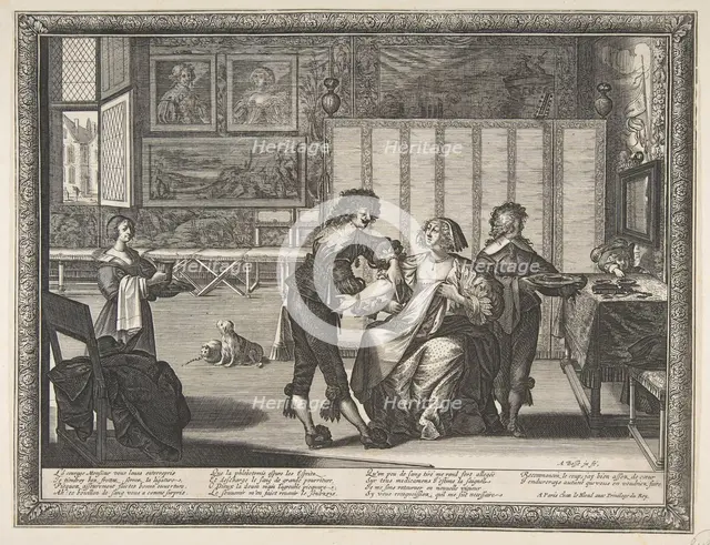 The Surgeon (La Saignée), 1632. Creator: Abraham Bosse.