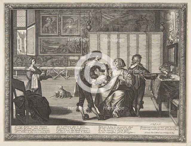 The Surgeon (La Saignée), 1632. Creator: Abraham Bosse.