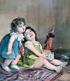 The Surprise 1891. Creator: F Meaulle