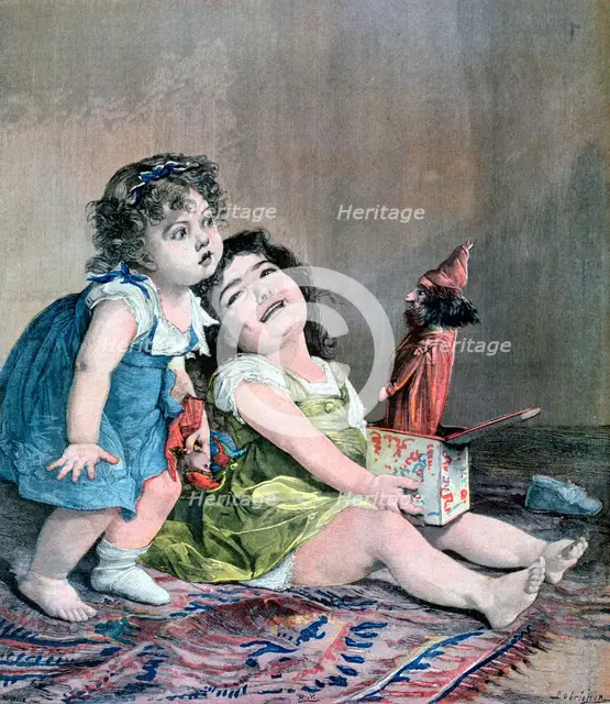 'The Surprise', 1891. Creator: F Meaulle.
