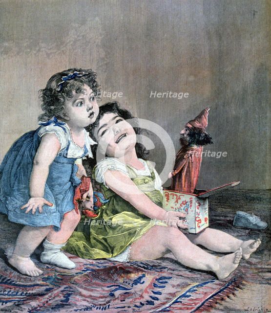 'The Surprise', 1891. Creator: F Meaulle.