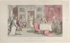 The Surprise, from "The Vicar of Wakefield", May 1, 1817., May 1, 1817. Creator: Thomas Rowlandson