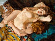 The Surprised Lovers, 1920-1921. Creator: Bucci, Anselmo (1887-1955)