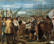 The Surrender of Breda, c1635. Creator: Diego Velasquez
