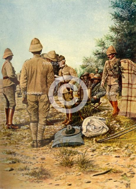 'The Surrender of General Cronje to Lord Roberts at Paardeberg...', 27 February 1900, (1901).  Creator: Donald E M'Cracken.