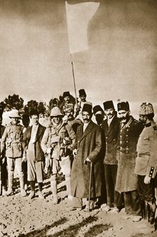 The surrender of Jerusalem, World War I, 1917. Creator: Unknown