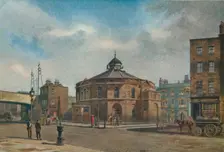 The Surrey Chapel, Blackfriars Road no 196 Blackfriars Road, Southwark, London, 1881 (1926). Artist: John Crowther