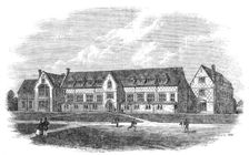 The Surrey County School, Cranley, near Guildford, 1865. Creator: Unknown