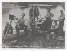 The Sutherland fall expedition, 1888. Creator: George Moodie