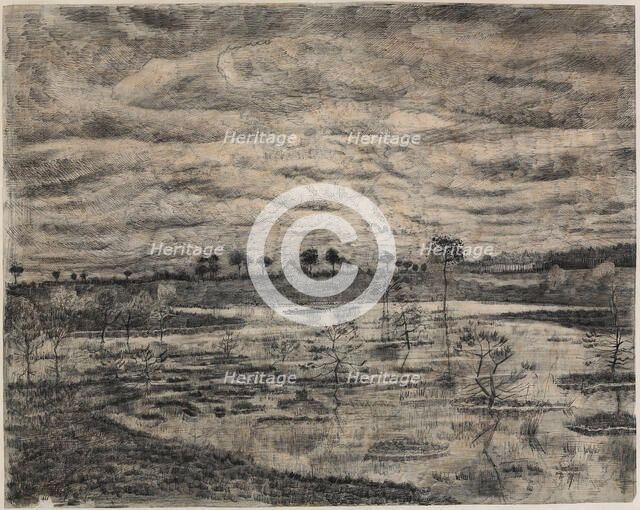 The Swamp, 1881. Creator: Gogh, Vincent, van (1853-1890).