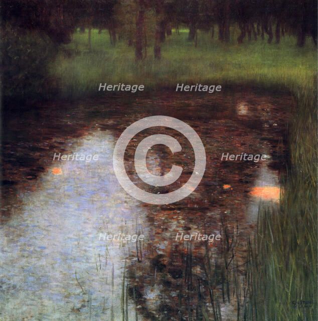 The Swamp, 1900. Creator: Klimt; Gustav (1862-1918).