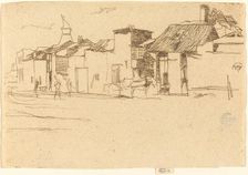 The Swan, Chelsea, 1872. Creator: James Abbott McNeill Whistler