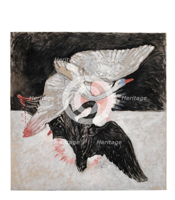 The Swan, Group IX/SUW, Part 1, No. 2, 1914. Creator: Hilma af Klint (1862-1944).