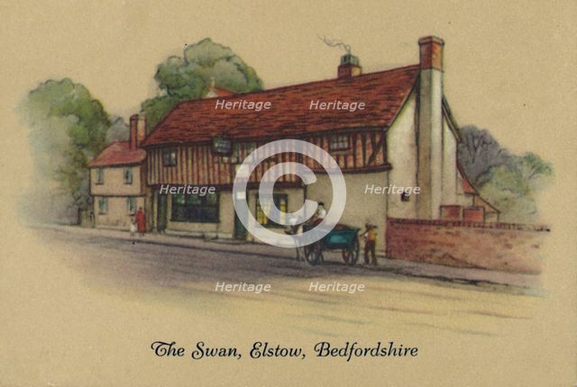 'The Swan, Elstow, Bedfordshire', 1939. Artist: Unknown.
