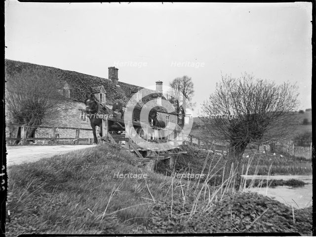 The Swan Inn, Swinbrook, Swinbrook and Widford, West Oxfordshire, Oxfordshire, 1924. Creator: Katherine Jean Macfee.