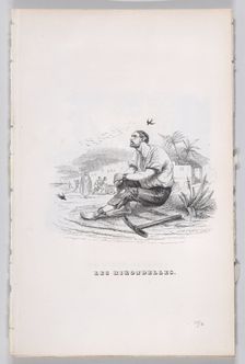 The Swallows from The Complete Works of Béranger, 1836. Creators: Louis-Henri Brevière, Cesar-Auguste Hebert