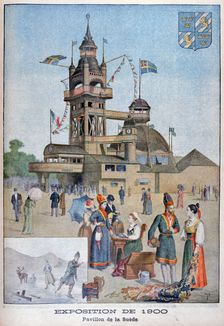 The Swedish pavilion at the Universal Exhibition of 1900, Paris, 1900