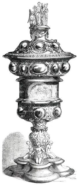 The Swiney Bequest Silver Cup, designed by D. Maclise, R.A., 1850. Creator: Unknown.