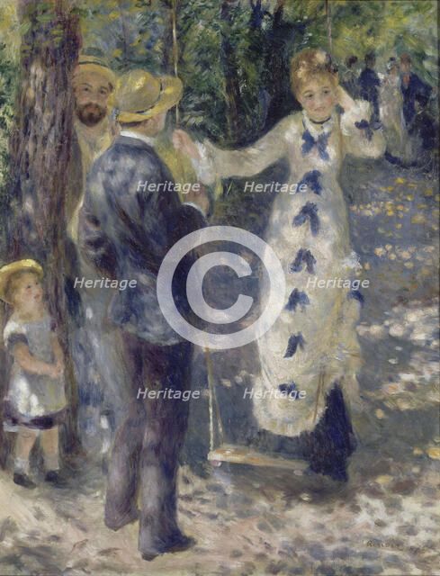 The Swing, 1876. Artist: Renoir, Pierre Auguste (1841-1919)