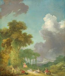 The Swing, c. 1775/1780. Creator: Jean-Honore Fragonard