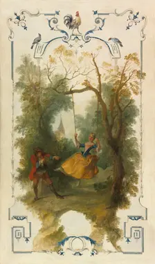 The Swing, c. 1723-1727. Creator: Nicolas Lancret (French, 1690-1743)