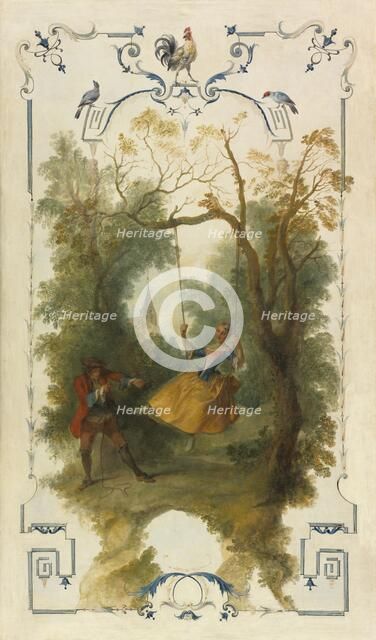 The Swing, c. 1723-1727. Creator: Nicolas Lancret (French, 1690-1743).