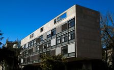 The Swiss Pavilion, International University Campus, Paris, France. Creator: LTL