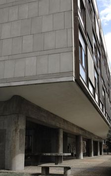 The Swiss Pavilion, International University Campus, Paris, France. Creator: LTL