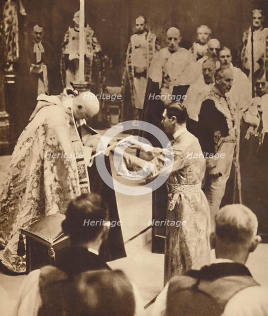 'The Sword of State', May 12 1937. Creator: Unknown.