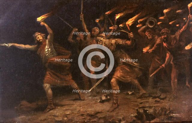 The sword of the Lord and of Gideon.