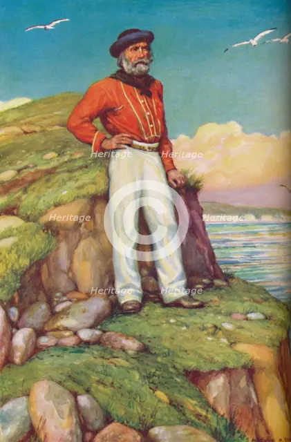 The Sword and the Soul of Italy', c1925. Artist: Arthur Percy Dixon.